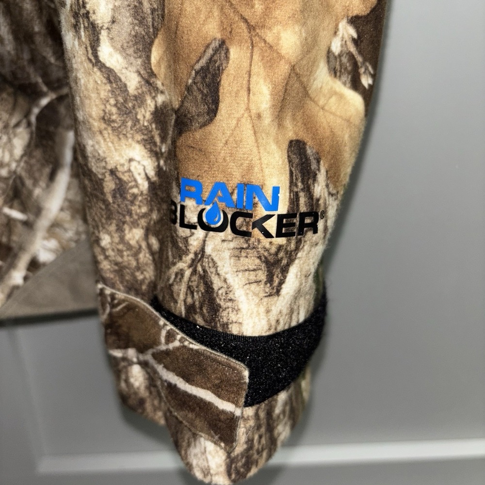 Shield Series Blocker S3 Drencher Jacket with Hood Real Tree Edge Men Size Large - Picture 7 of 9
